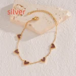 Ins Love Bracelet Stainless Steel Dripping Heart Bracelet Fashion Valentine's Day Jewelry Gift - Image 13
