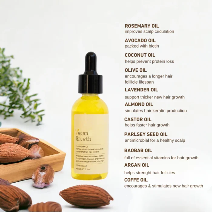 Houdini Vegan Hair Growth Oil - Image 2