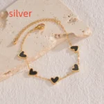 Ins Love Bracelet Stainless Steel Dripping Heart Bracelet Fashion Valentine's Day Jewelry Gift - Image 11