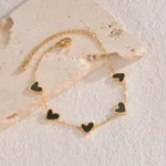 Ins Love Bracelet Stainless Steel Dripping Heart Bracelet Fashion Valentine's Day Jewelry Gift - Image 8
