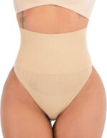 Women’s Slimming Thong Shapewear – High Waist Seamless Tummy Control Panty Shaper - Image 2