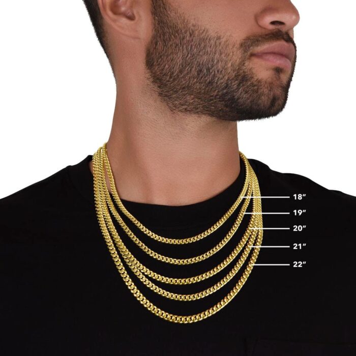 To My Son Cuban Link Chain - Image 5