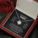 Mom Love Knot Necklace From Son - Image 4